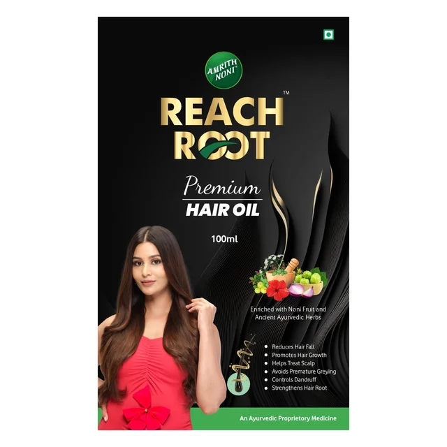 MS.VAL YOU PRODUCTS Amrith Noni Reach Root Premium Hair Oil - Ms Val You Product - 100Ml