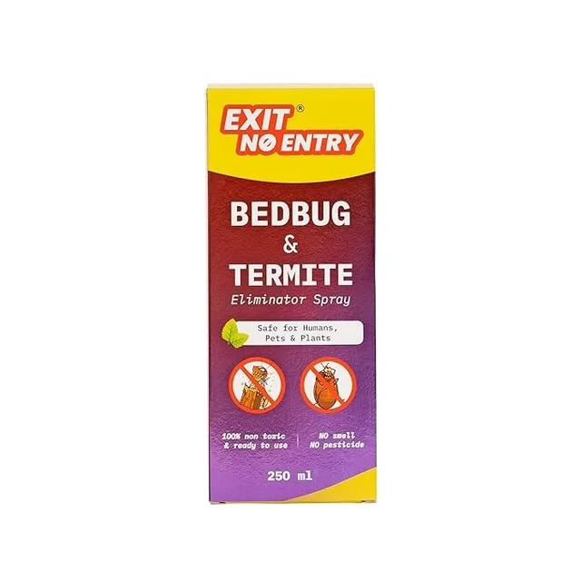 PRAGATHI INTERNATION Exit No Entry Bed bugs & Termite Eliminator Spray - 250ml