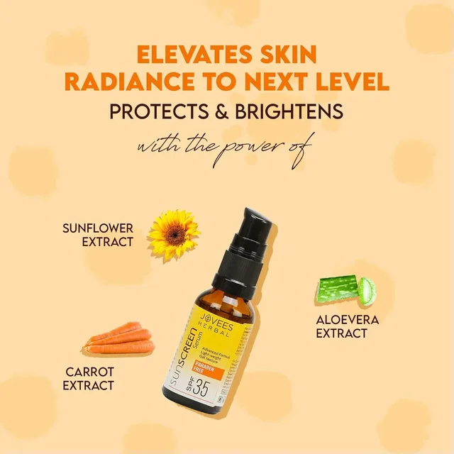 JOVEES HERBAL CARE Sunscreen Face Serum SPF 35 - Jovees - 30ml