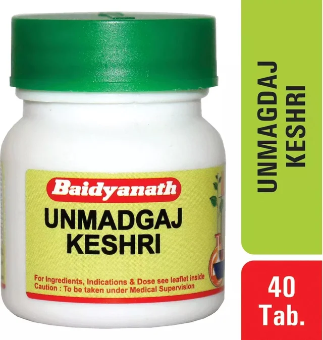 BAIDYANATH Unmadgaj keshari - Baidyanath - 40Tablet
