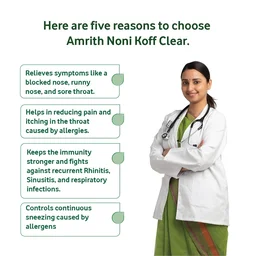 MS.VAL YOU PRODUCTS Amrith Noni Koff Clear Syrup - Ms. Val you Product - 100ml