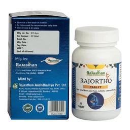 RAJASTHAN HERBALS Rajortho Tablets - Rajasthan - 30 Tablets