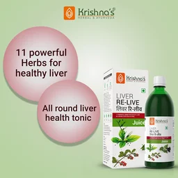 KRISHNA PHARMACY Liver Re-Live Juice - Krishna'S - 500ml