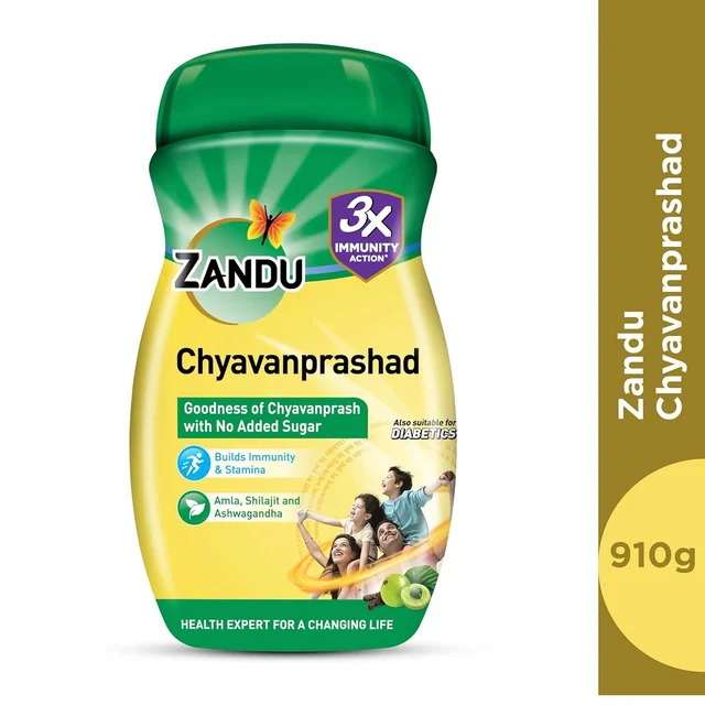ZANDU PHARMACEUTICAL Chyavanprashad Sugar Free - Zandu - 900Gm