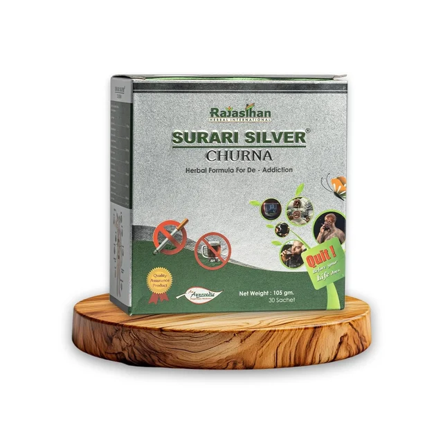 RAJASTHAN HERBALS Surari Silver Churna - Rajasthan - 45gm
