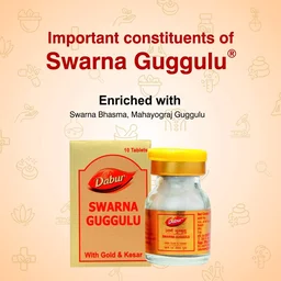 DABUR INDIA LIMITED Swarna Guggulu - Dabur - 10Tablet