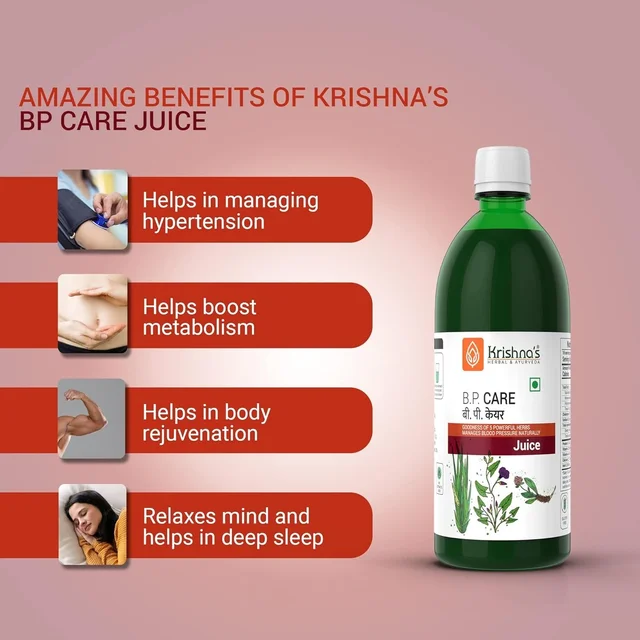 KRISHNA PHARMACY B.P.Care Juice - Krishna - 500Ml