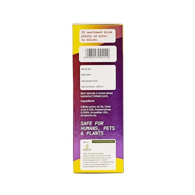 PRAGATHI INTERNATION Exit No Entry Bed bugs & Termite Eliminator Spray - 250ml