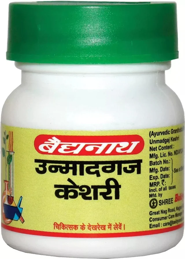 BAIDYANATH Unmadgaj keshari - Baidyanath - 40Tablet