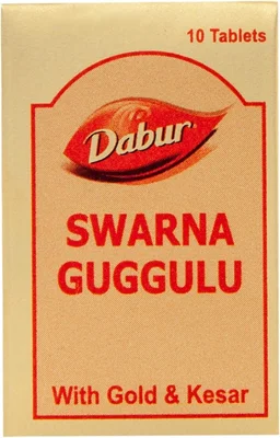 DABUR INDIA LIMITED Swarna Guggulu - Dabur - 10Tablet