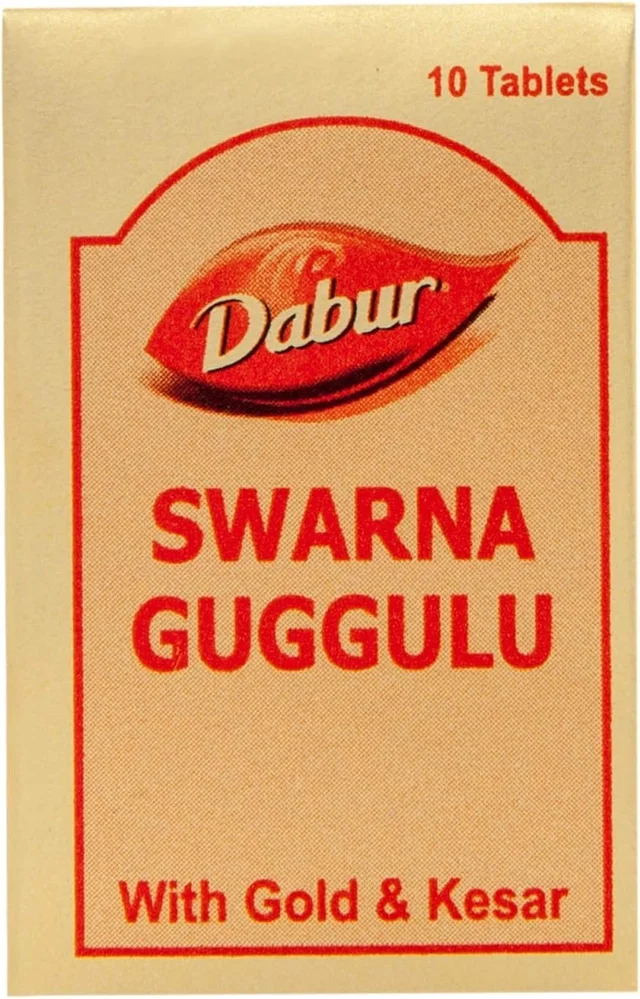 DABUR INDIA LIMITED Swarna Guggulu - Dabur - 10Tablet