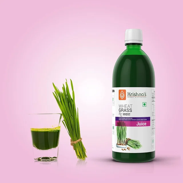 KRISHNA PHARMACY Wheat Grass Juice - Krishna - 500ML