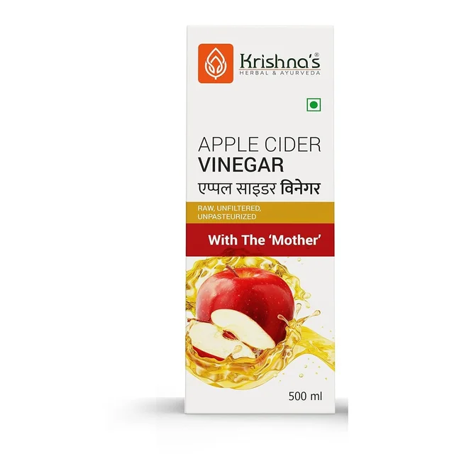 KRISHNA PHARMACY Apple Cider Syp - Krishna - 1Ltr