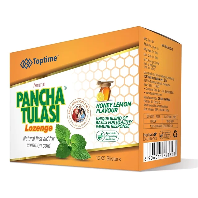DELTAS Pancha Tulsi Tablet - Deltas - Tablet