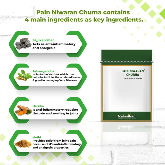 RAJASTHAN HERBALS Pain Niwaran Churna - Rajasthan - 135gm