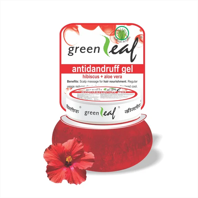 BRIHANS Green Leaf Antidandruff Gel - Brihans - 120gm