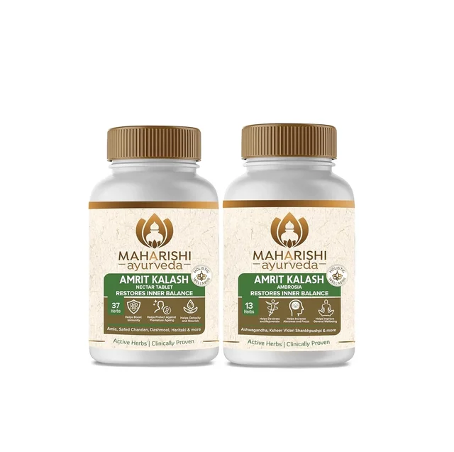 MAHARISHI AYURVEDA Amrit Kalash Dual Pack Sugarfree - Maharishi - 60Tablets
