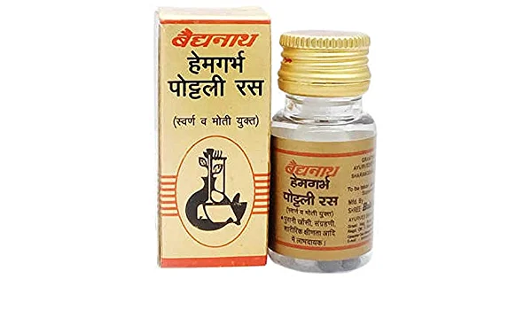 BAIDYANATH Hemgarbha Pottali Ras - Baidyanath - 5Tablet
