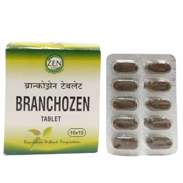 ZEN LABS Branchozen Capsule - Zenlab - 100Tablet
