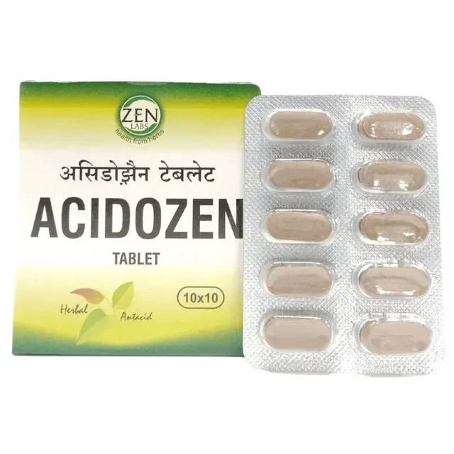 ZEN LABS Acidozen Tablet - Zenlab - 100Tablet