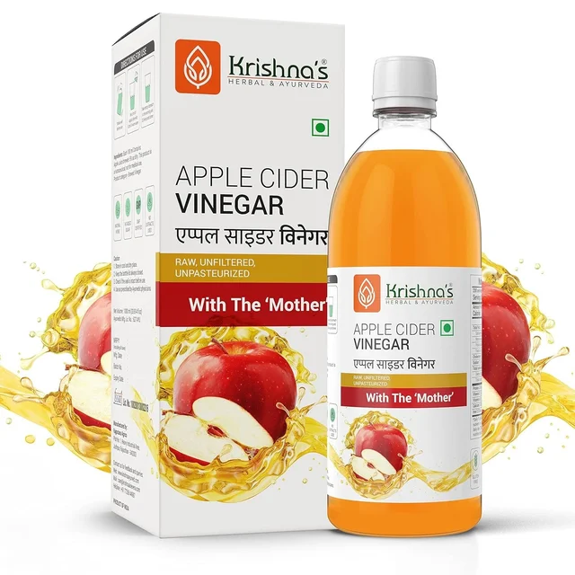 KRISHNA PHARMACY Apple Cider Syp - Krishna - 1Ltr