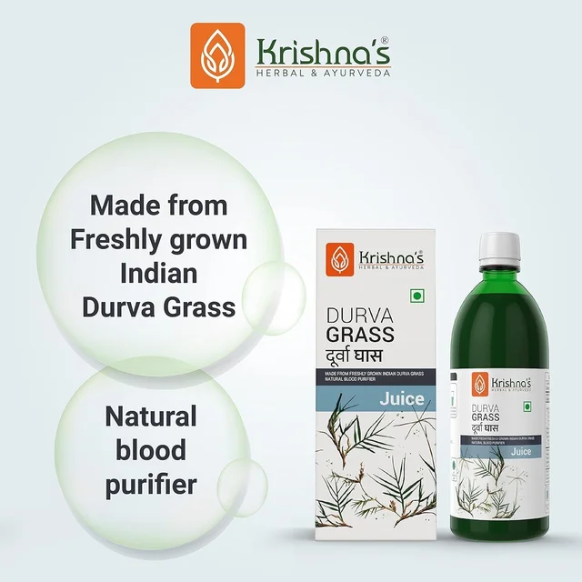 KRISHNA PHARMACY Durva Swaras ( Juice) - Krishna - 500ml