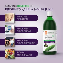 KRISHNA PHARMACY Karela Jamun Mix - Krishna - 1000ml