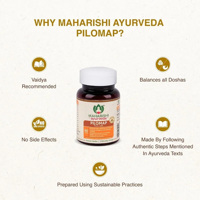 MAHARISHI AYURVEDA Pilomap Tablets - Maharishi - 60Tablets