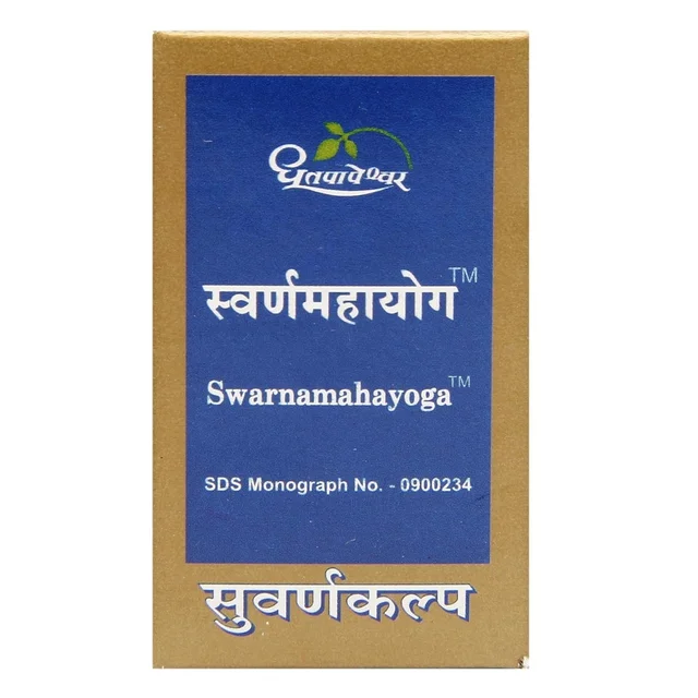 SHREE DHOOTAPAPESHWAR Swarnamahayoga Tablet - Shree Dhootapapeshwar - 30 Tablets