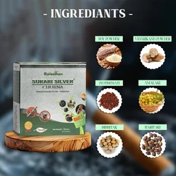 RAJASTHAN HERBALS Surari Silver Churna - Rajasthan - 45gm