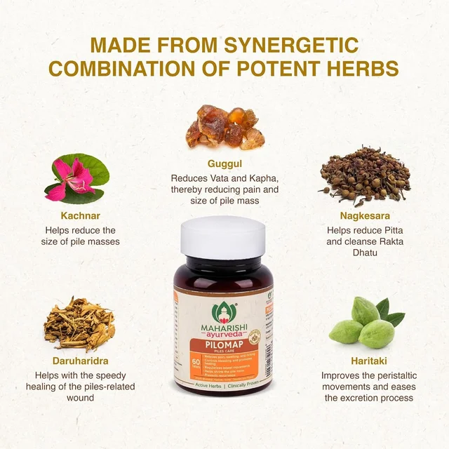MAHARISHI AYURVEDA Pilomap Tablets - Maharishi - 60Tablets