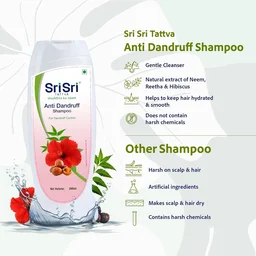 SRI SRI AYURVEDA Anti Dandruff Shampoo - Sri Sri - 200Ml