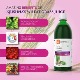 KRISHNA PHARMACY Wheat Grass Juice - Krishna - 1000ML