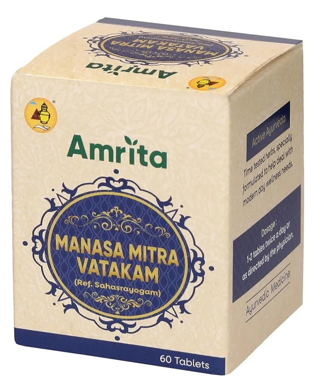 AMRITA DRUGS Manasa mithra Vatkam - Amrita - 60 Tablet