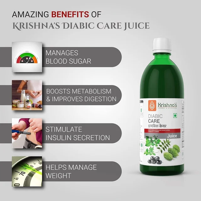 KRISHNA PHARMACY Diabic Care Juice - Krishna - 1Ltr