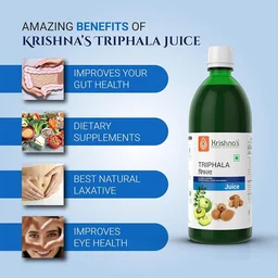 KRISHNA PHARMACY Triphala Juice - Krishna - 1000ML