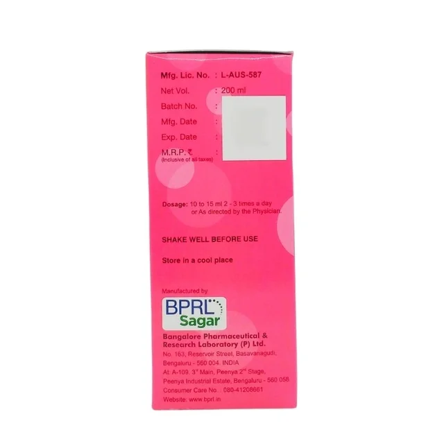 SAGAR PHARMACEUTICAL Uteract Syrup - Sagar - 200Ml