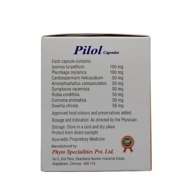 PHYTO SPECIALITIES Pilol Capsule - Phyto - 10 Capsules