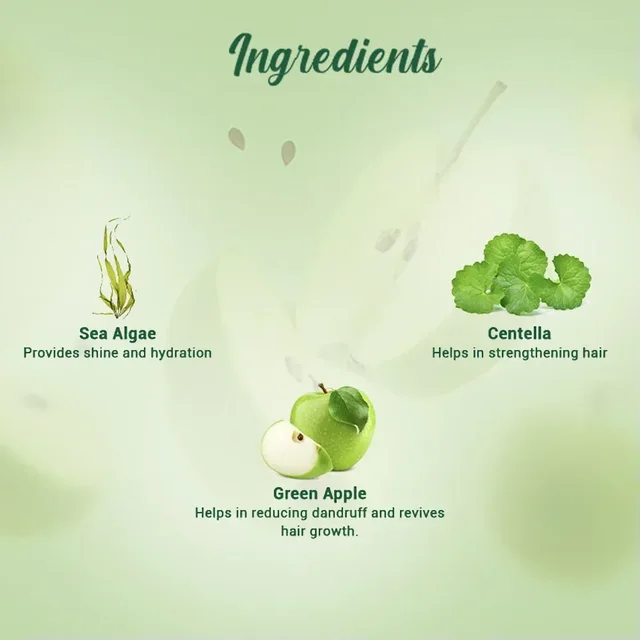 BIOTIQUE Green Apple Shampoo - Biotique - 120ml