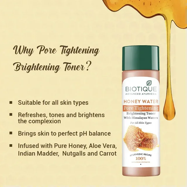 BIOTIQUE Honey Water toner - Biotique - 120ml