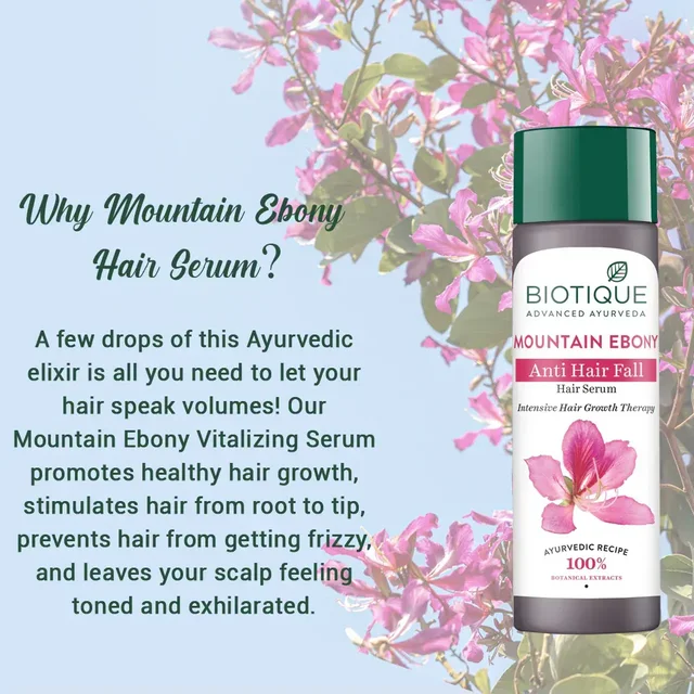 BIOTIQUE Mountain Ebony Hair Serum - Biotique - 120ml