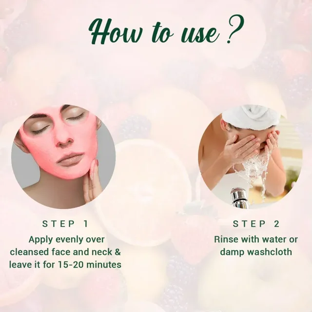 BIOTIQUE Fruit Brightening Depigmentation & Tan Removal Face Pack - Biotique - 100g