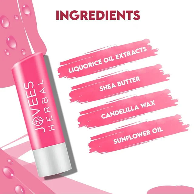 JOVEES HERBAL CARE Liquorice Lip Lightening Gloss Lip Balm - Jovees - 5G