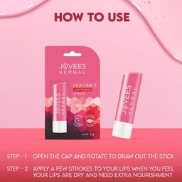 JOVEES HERBAL CARE Liquorice Lip Lightening Gloss Lip Balm - Jovees - 5G