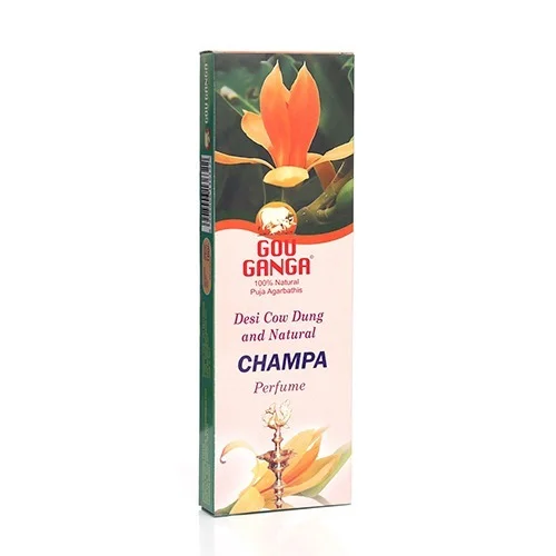 MAA GOU PRODUCTS LTD Gou Ganga Agarbatti (Champa) - Maa Gou - 90S
