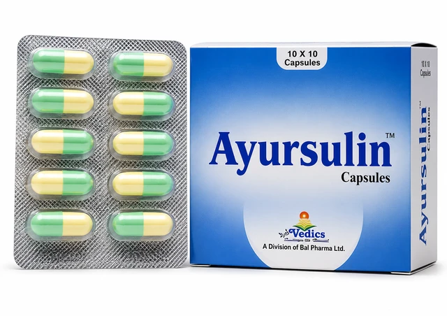 BAL VEDICS Ayursulin Capsule - Bal Vedics - 100Capsule