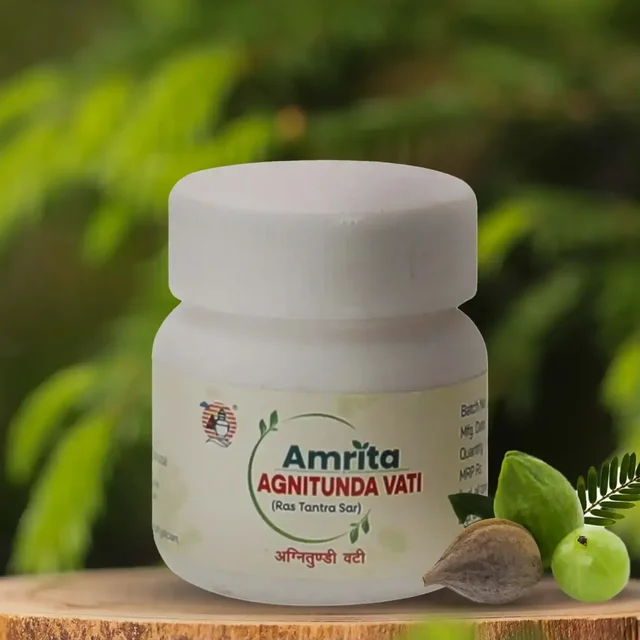 AMRITA DRUGS Agnitundi Vati - Amrita - 60 Tablet