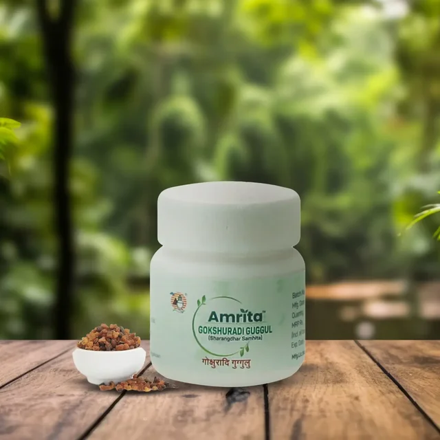 AMRITA DRUGS Gokshuradi Guggulu - Amrita - 60 Tablet