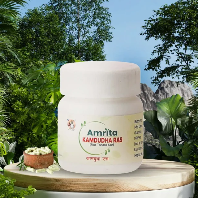 AMRITA DRUGS Kamadudha Ras - Amrita - 60 Tablet