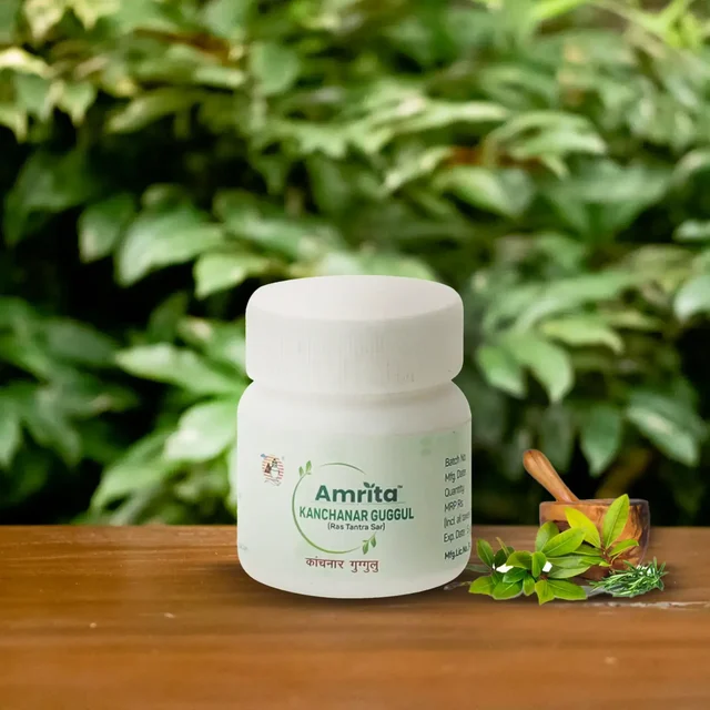 AMRITA DRUGS Kanchanara Guggul - Amrita - 60 Tablet